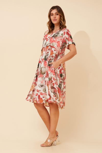 DREE FLORAL MIDI DRESS
