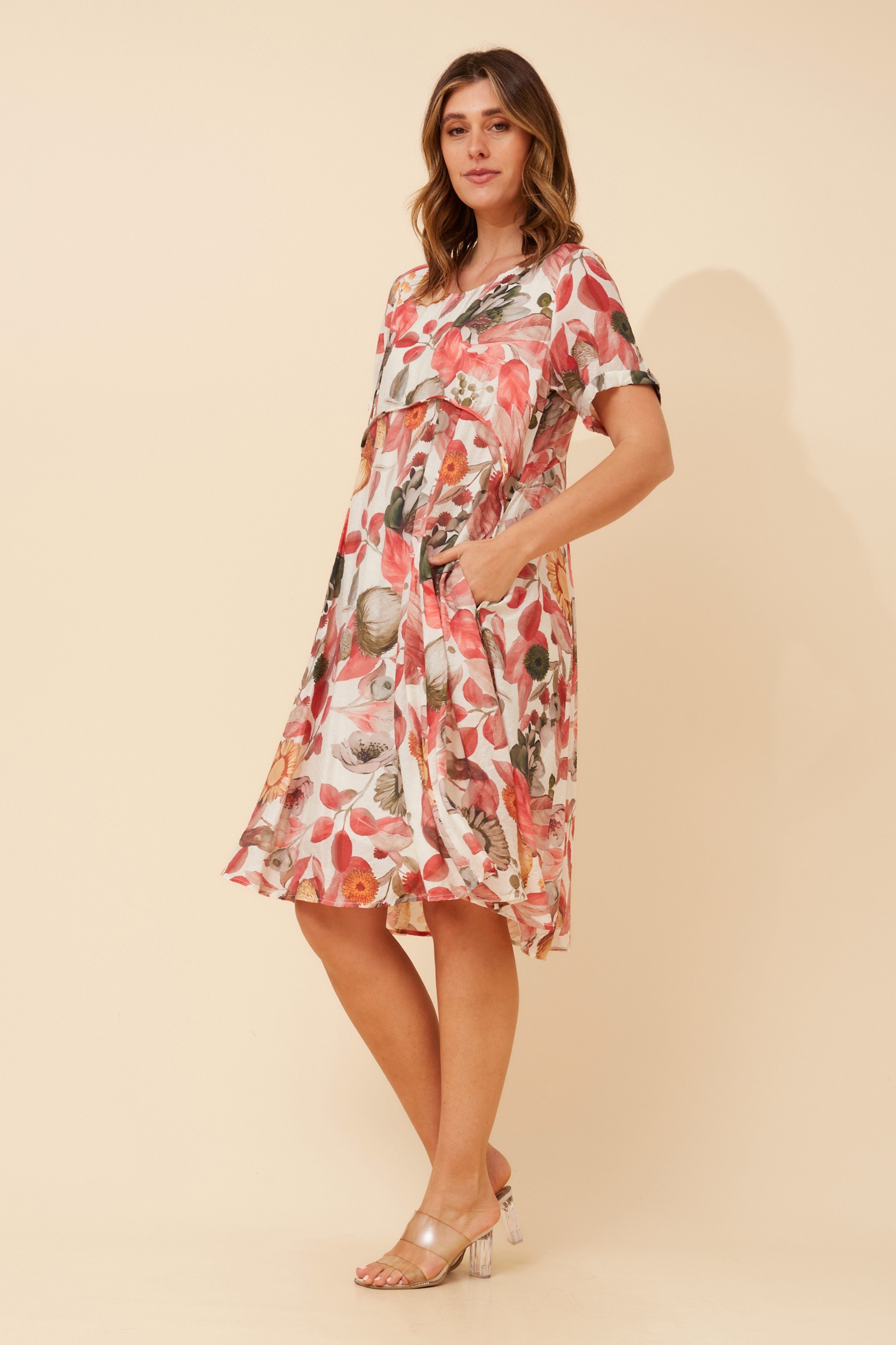 DREE FLORAL MIDI DRESS