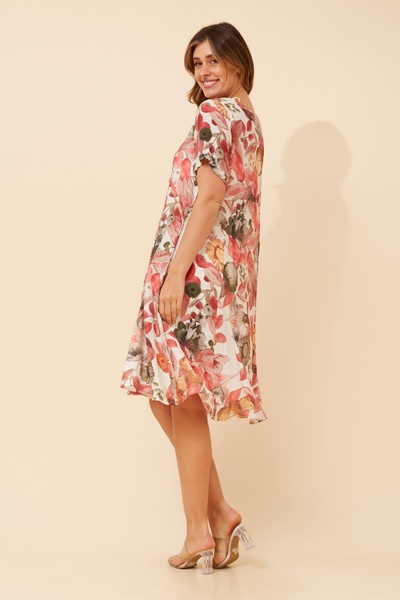 DREE FLORAL MIDI DRESS