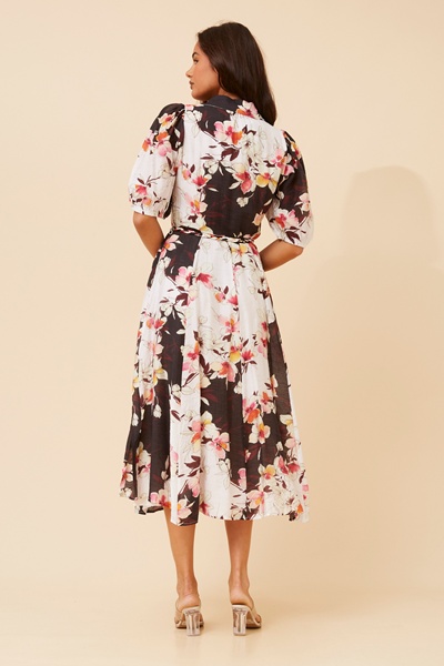 DRESKA FLORAL SHIRT DRESS