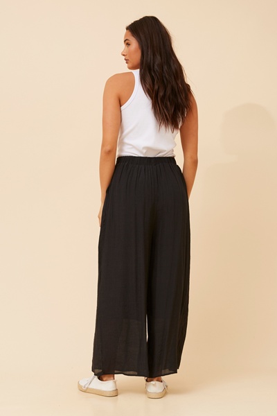 DULCE PLEATED WIDE LEG PANTS