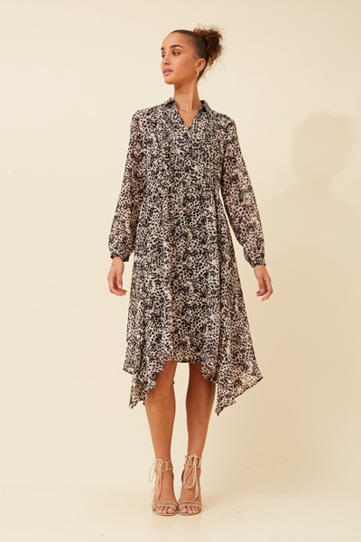 DUSANA HANKY HEM DRESS
