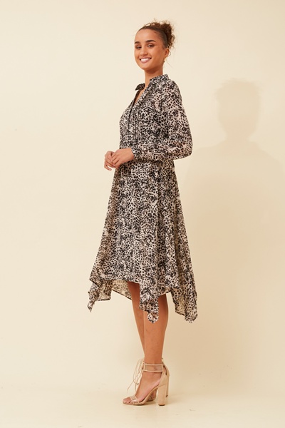 DUSANA HANKY HEM DRESS