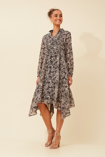 DUSANA HANKY HEM DRESS