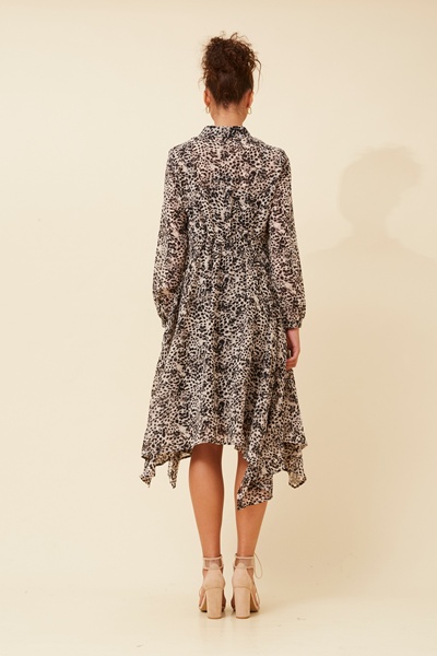 DUSANA HANKY HEM DRESS