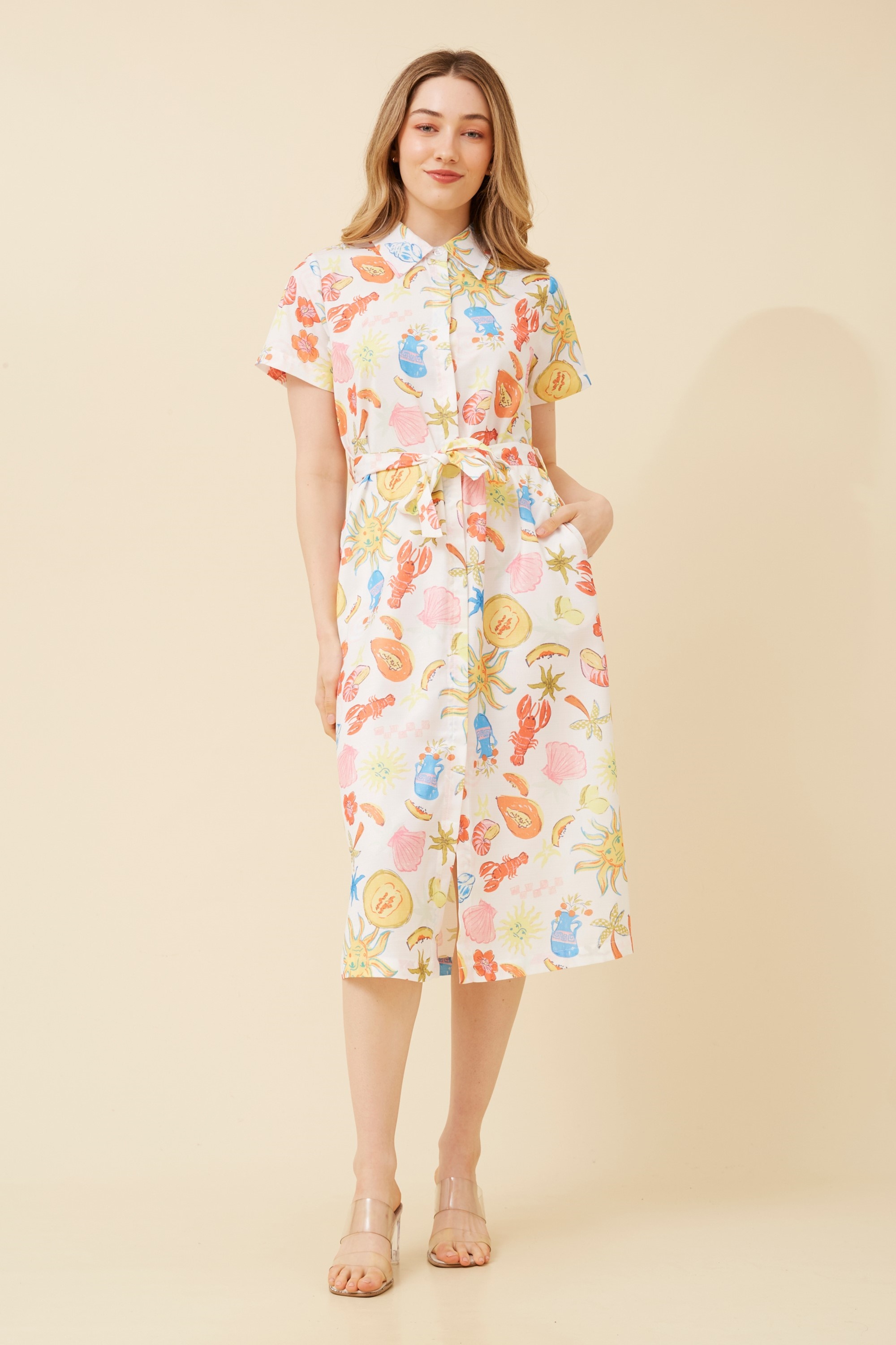 EBBY WANDERLUST SHIRT DRESS