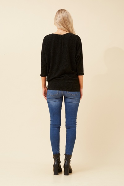 EBONY METALLIC TOP