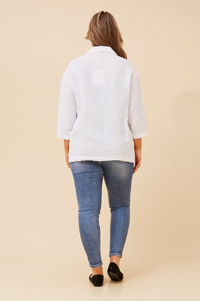 EDERA LINEN BLAZER