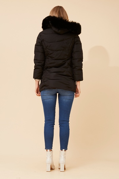 ELAINE SOLID PUFFER JACKET