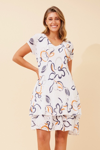 ELECTRA DOUBLE LAYER DRESS