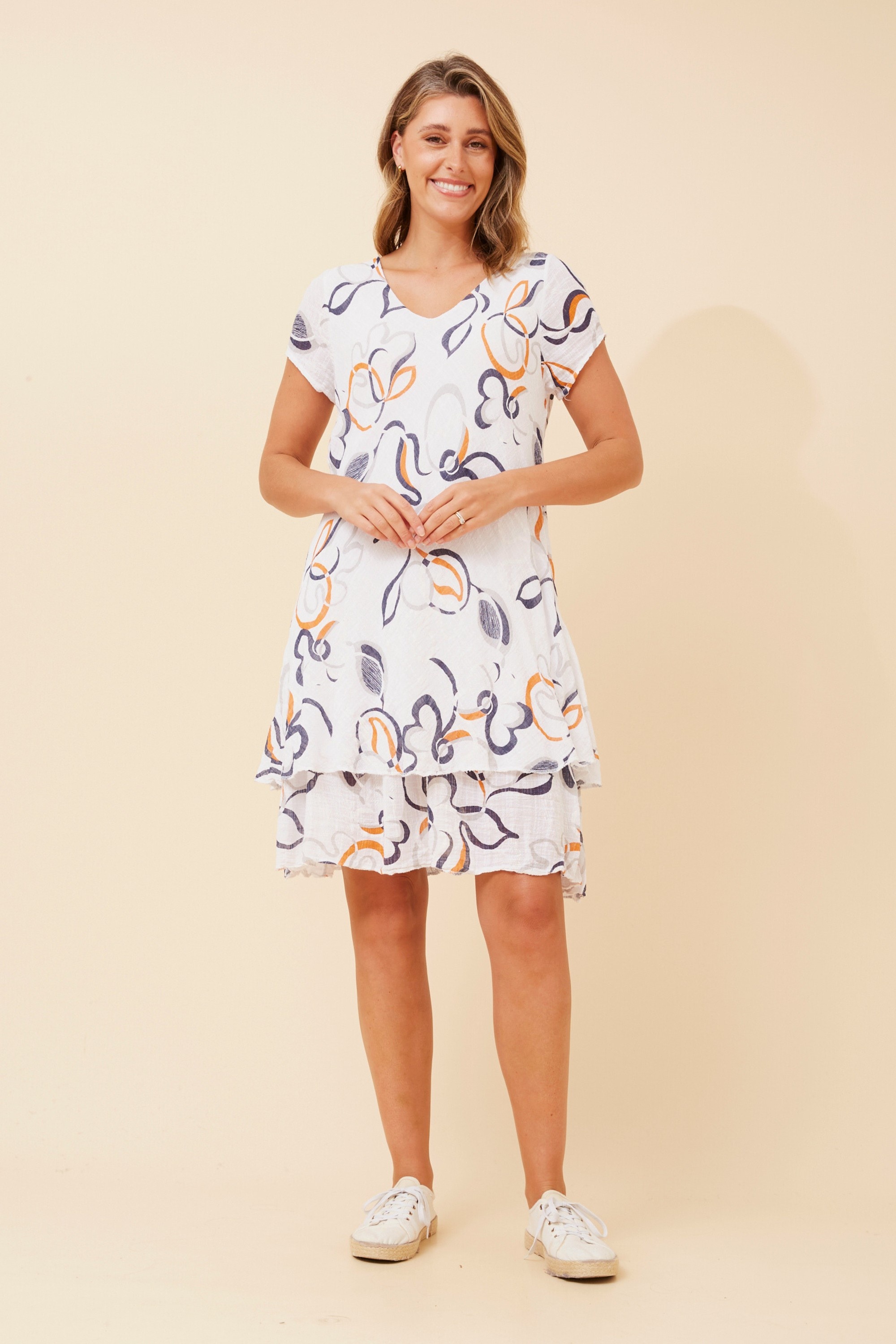 ELECTRA DOUBLE LAYER DRESS