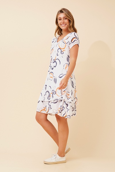 ELECTRA DOUBLE LAYER DRESS