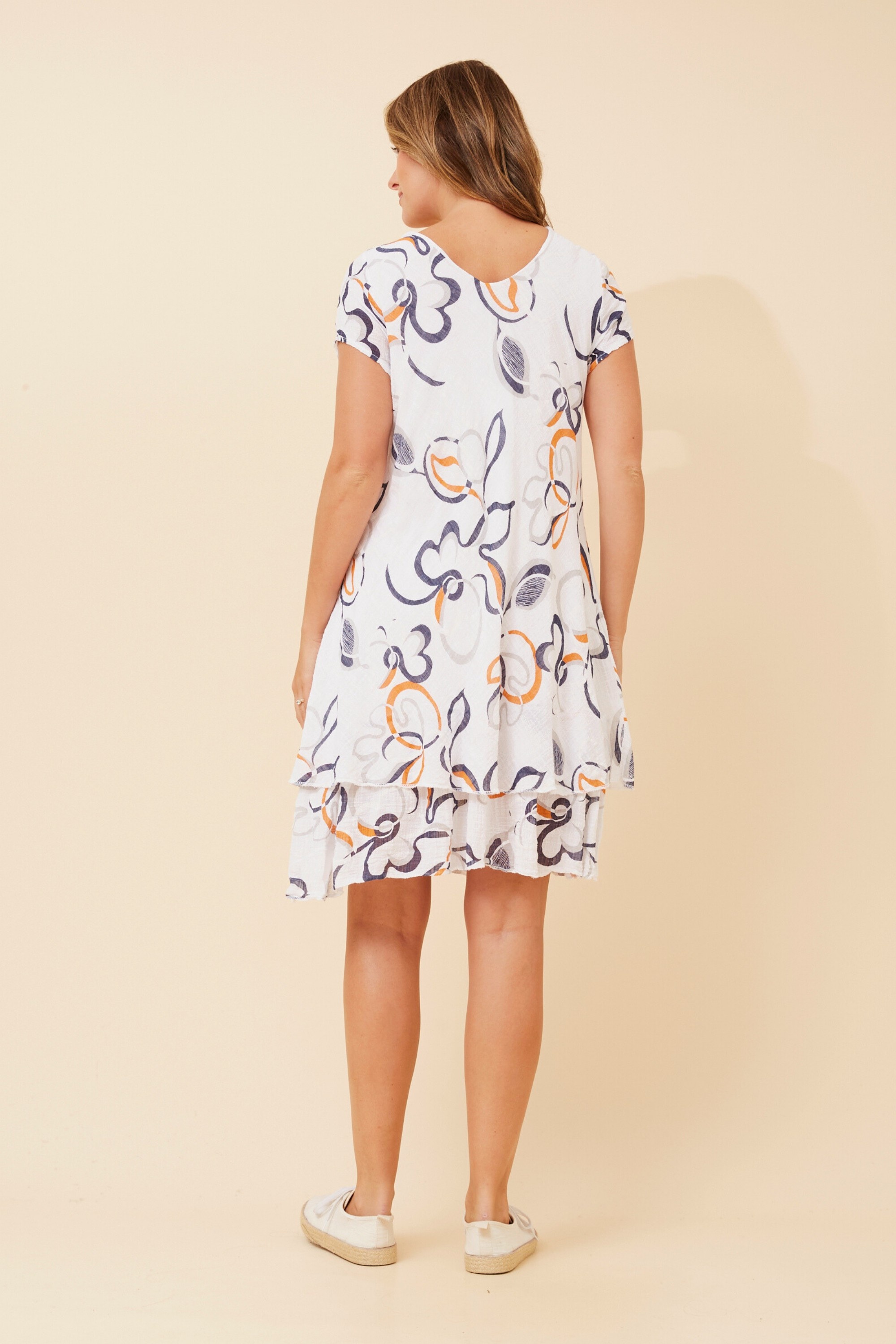 ELECTRA DOUBLE LAYER DRESS