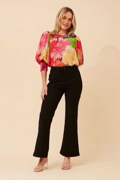 ELEGANT ABSTRACT PRINT TOP