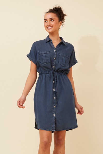 ELGA CASUAL SHIRT DRESS