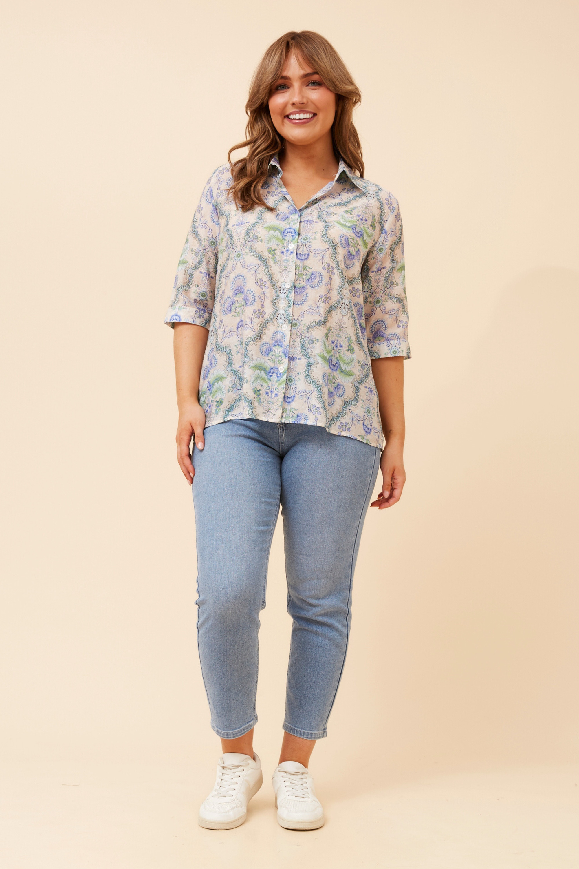 ELI FLORAL PRINT SHIRT