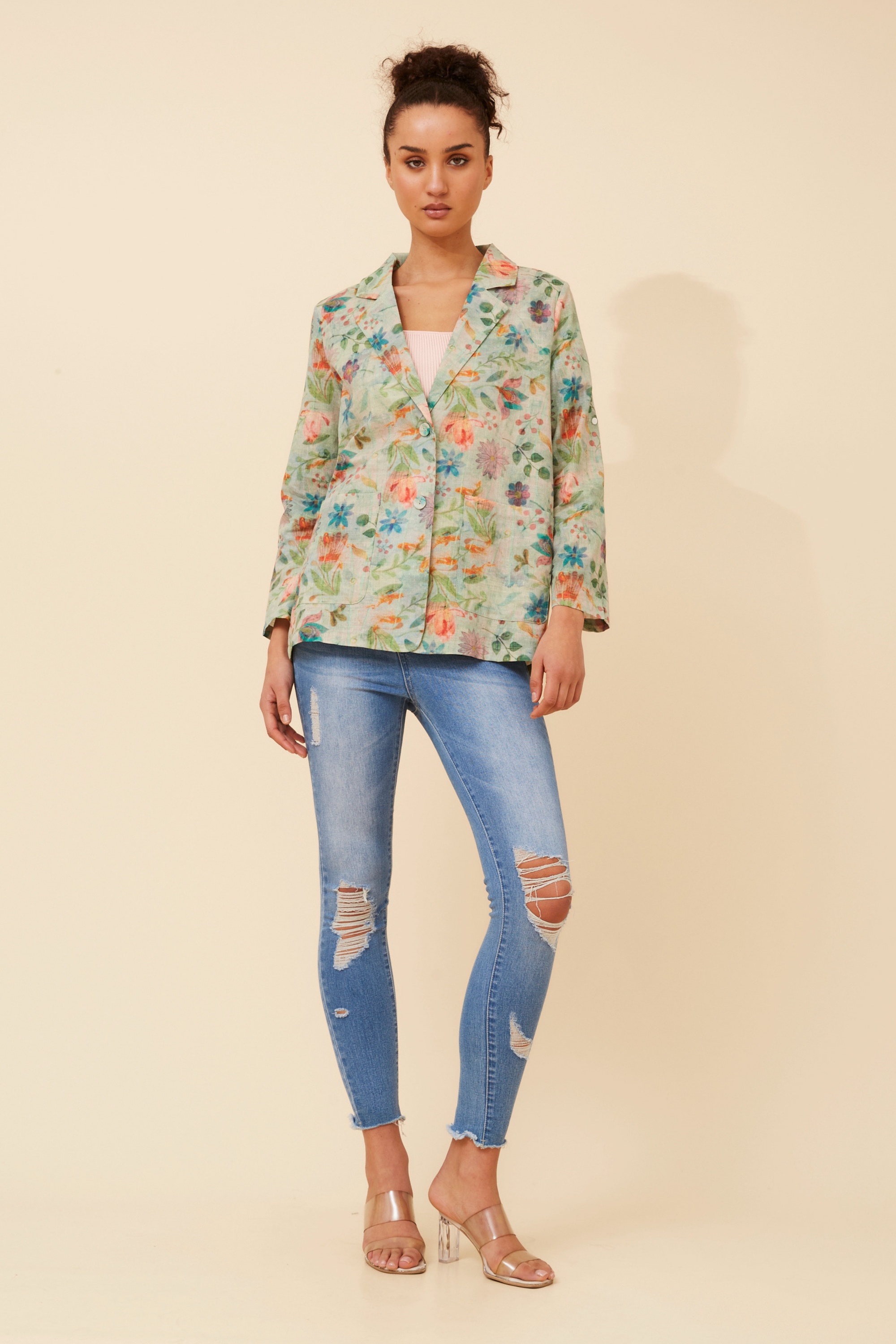 ELIORA FLORAL JACKET