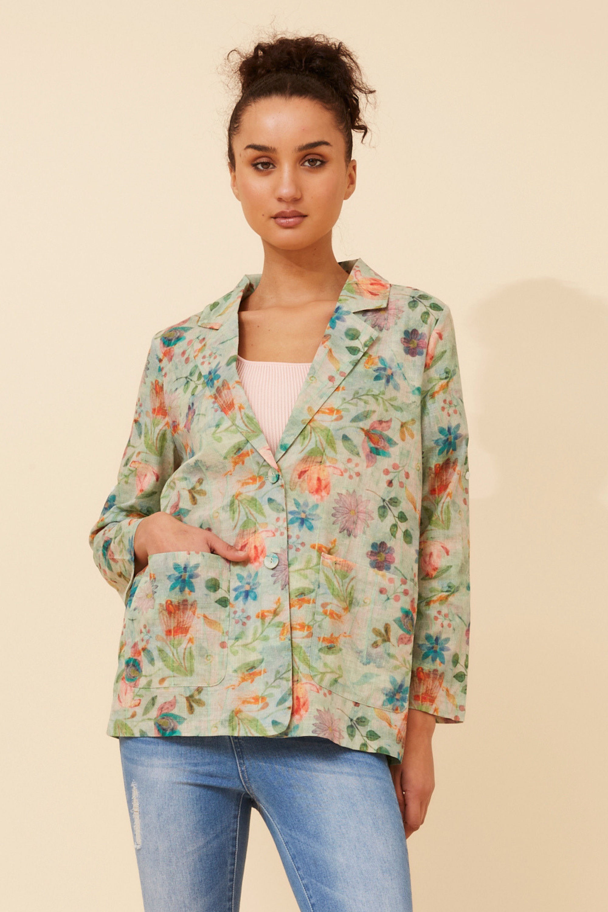 ELIORA FLORAL JACKET