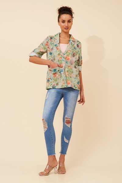 ELIORA FLORAL JACKET