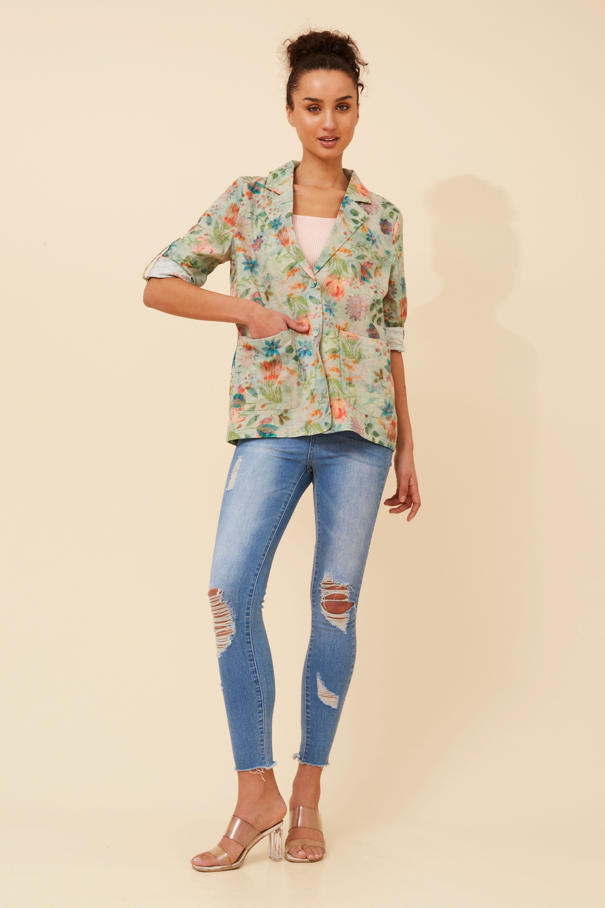 ELIORA FLORAL JACKET