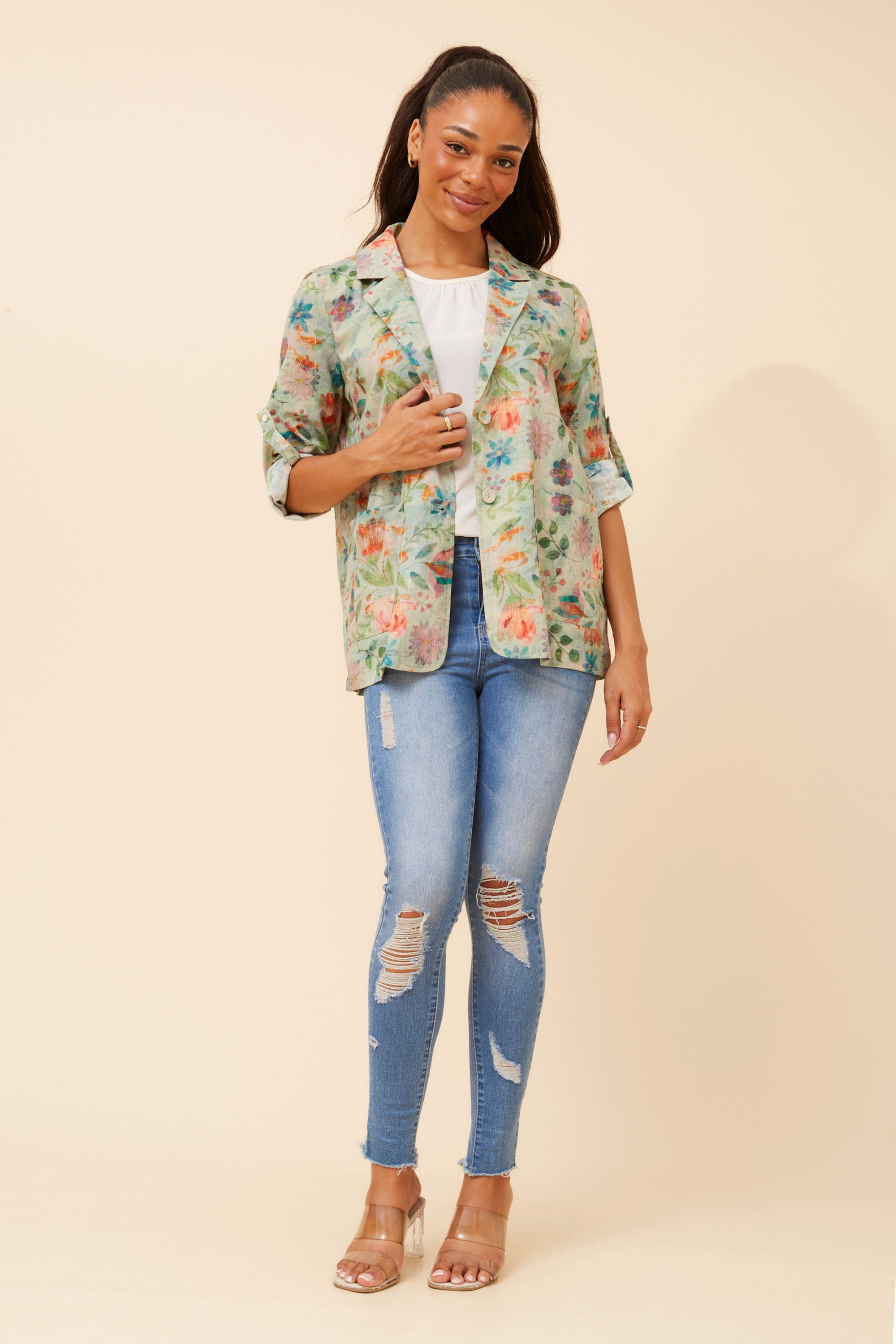 ELIORA FLORAL JACKET