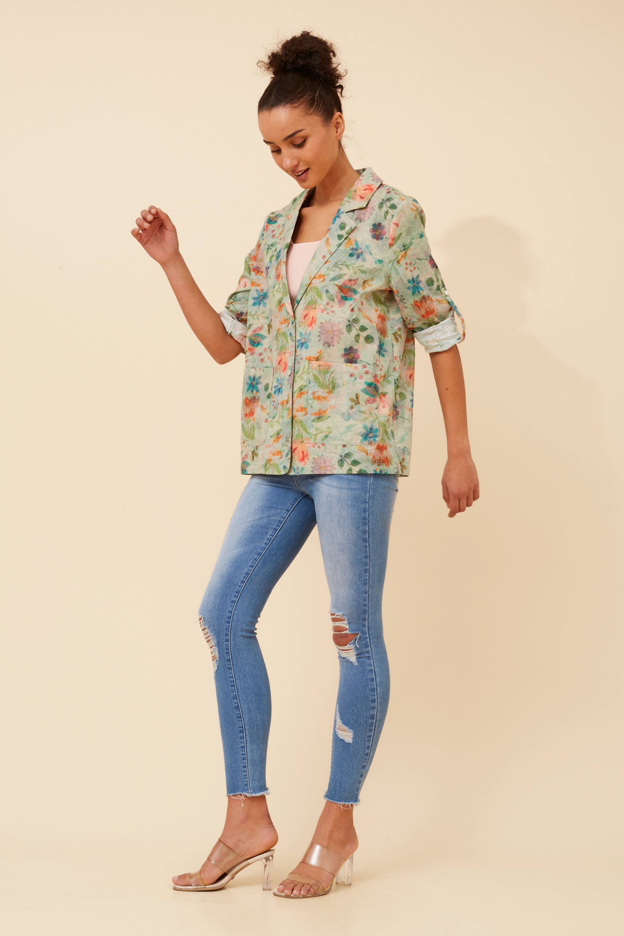 ELIORA FLORAL JACKET