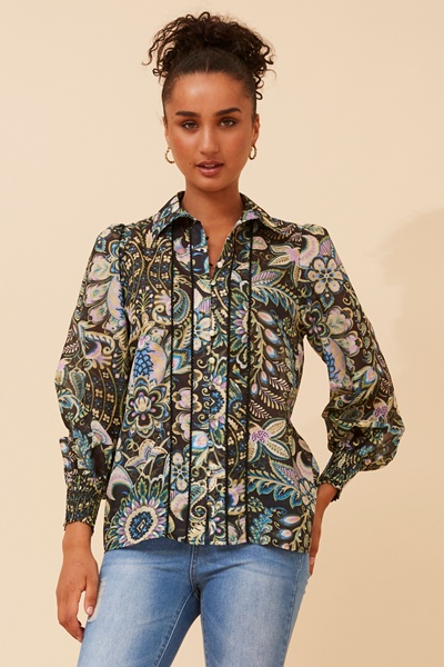 ELKE FLORAL BLOUSE