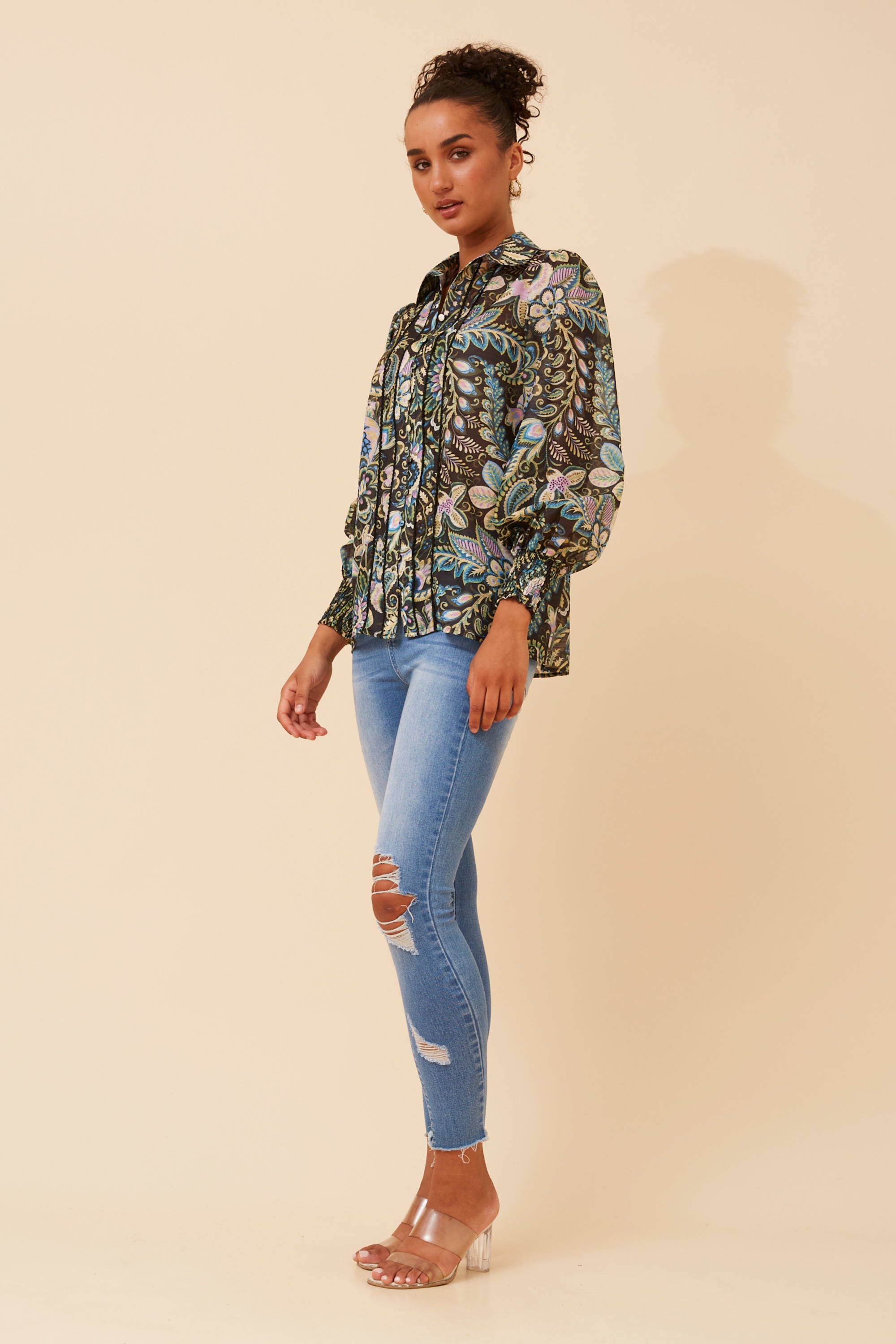 ELKE FLORAL BLOUSE