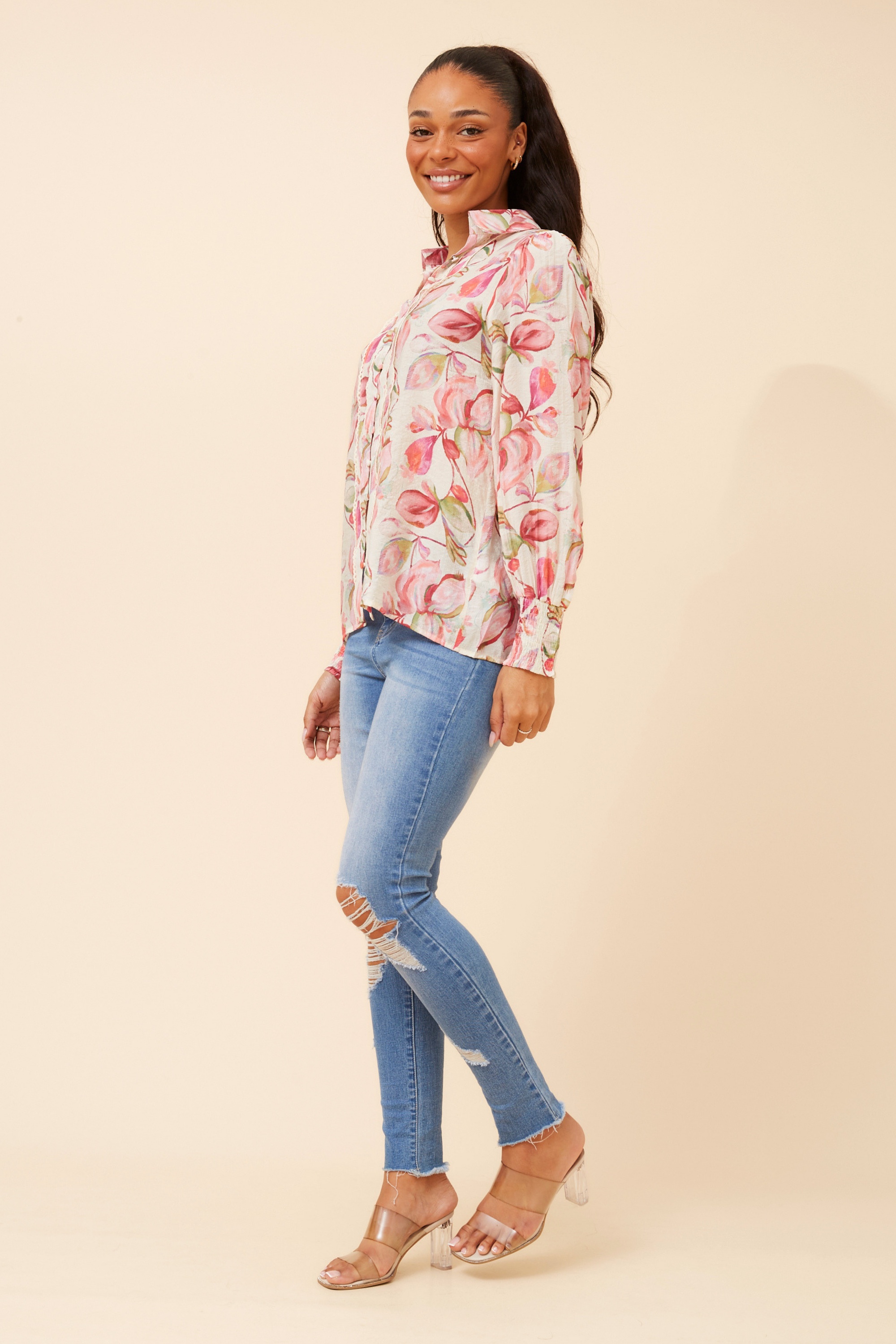 ELKE FLORAL SHIRT