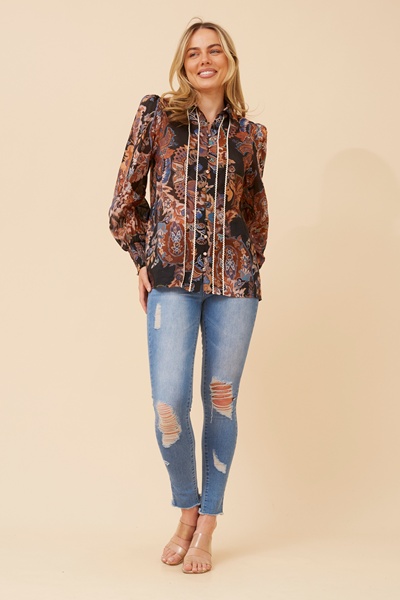 ELKE FLORAL SHIRT