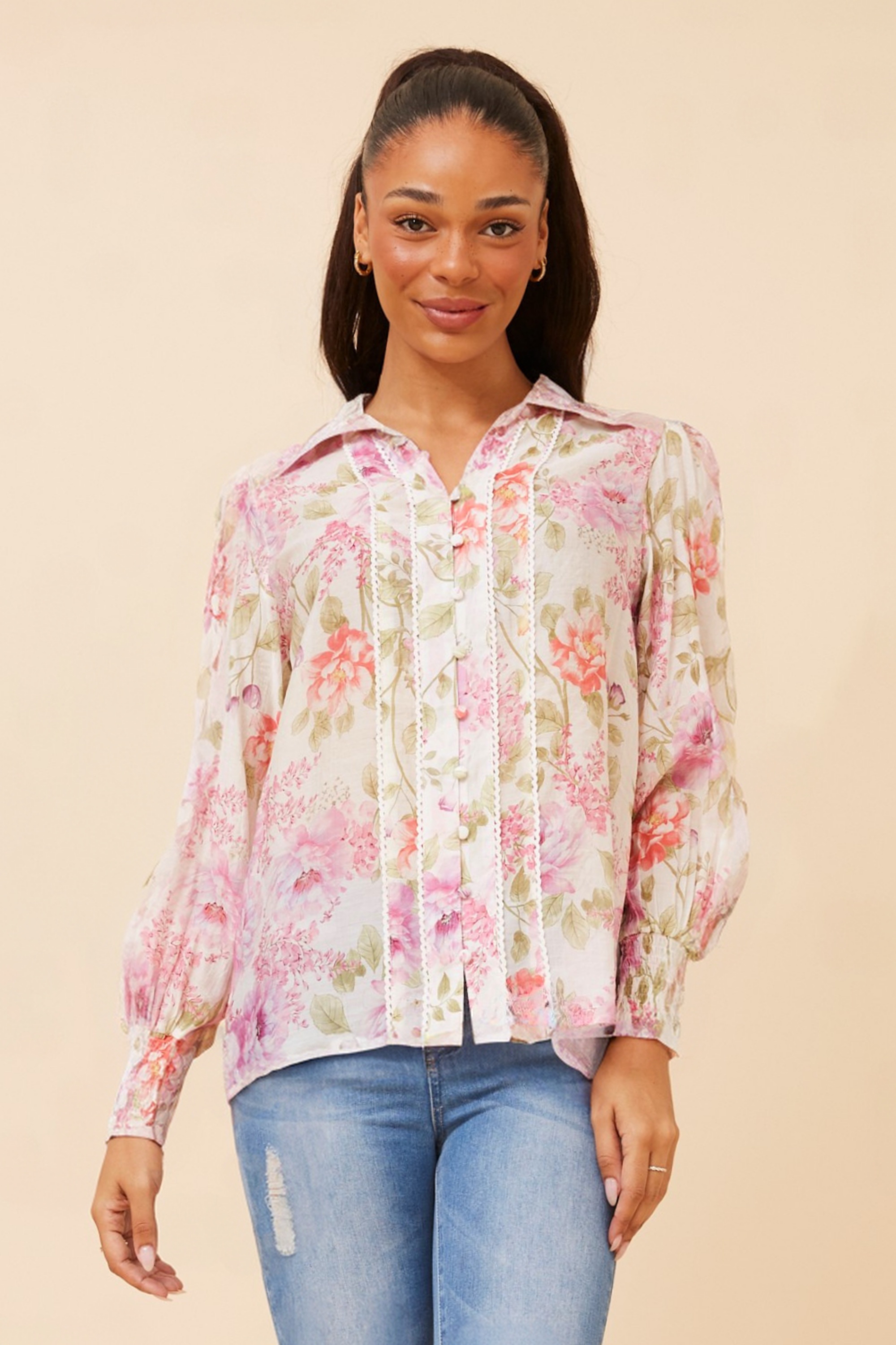 ELKE FLORAL SHIRT