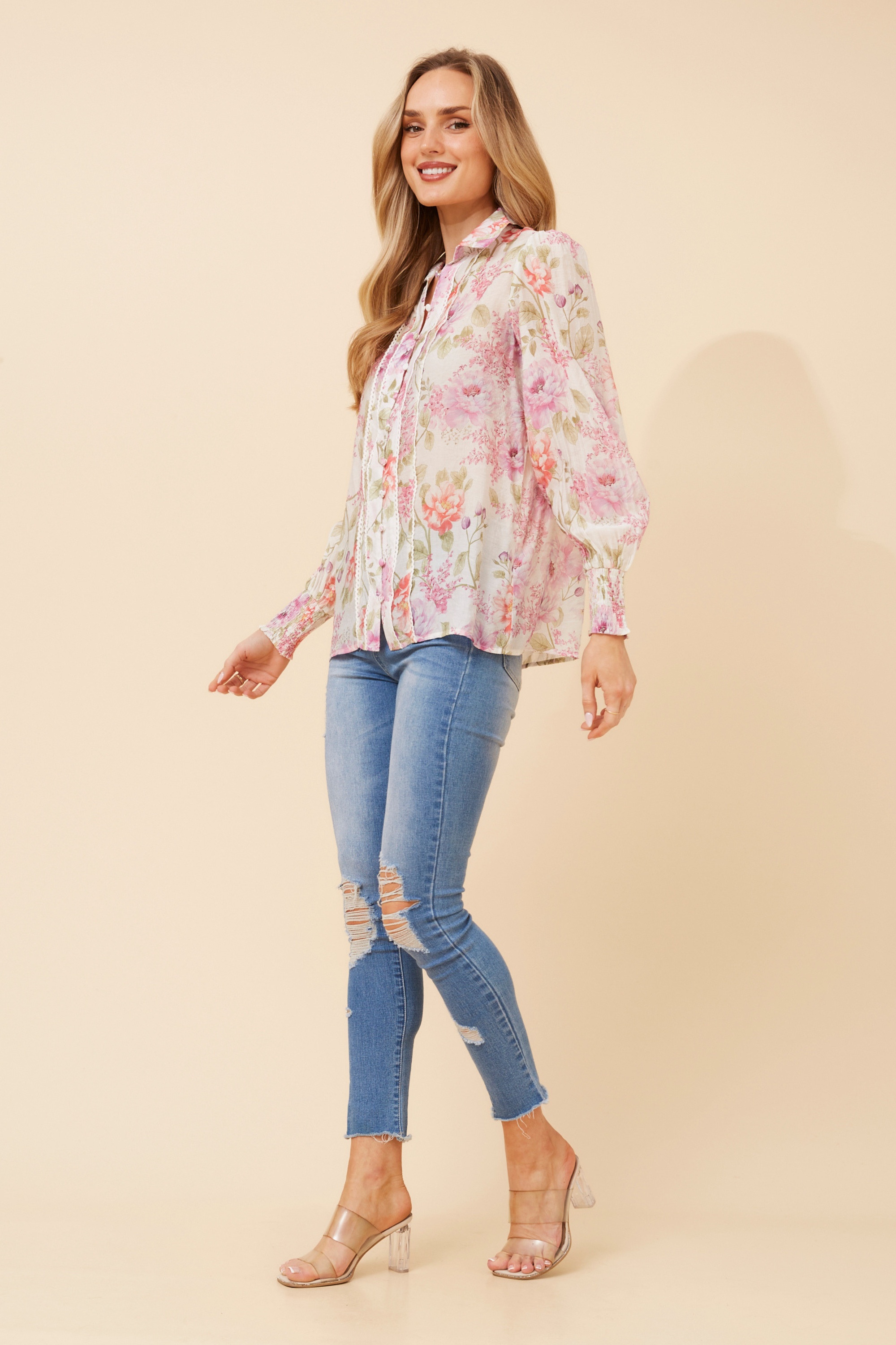 ELKE FLORAL SHIRT