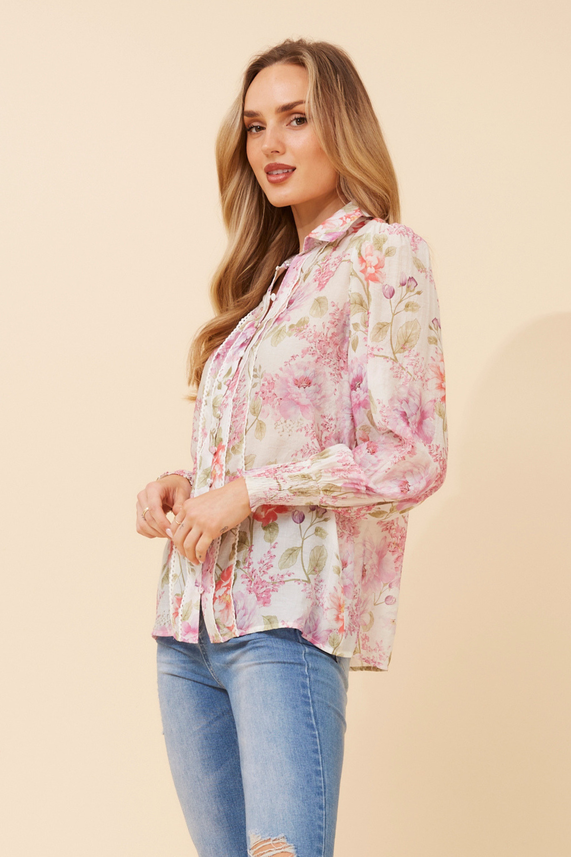 ELKE FLORAL SHIRT