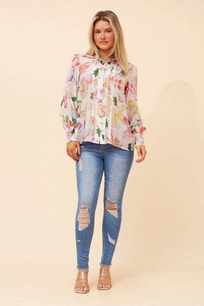 ELKE FLORAL SHIRT