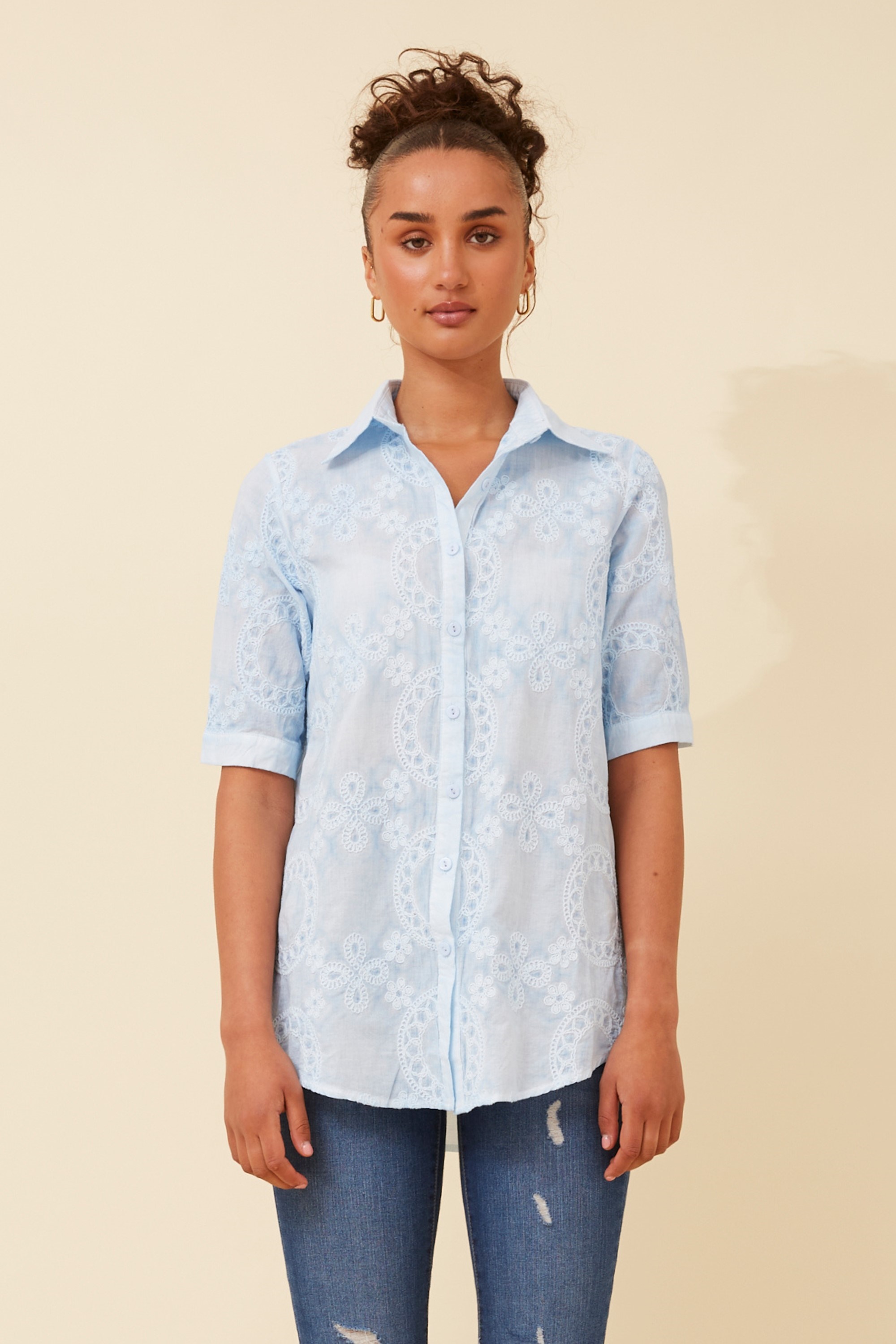 ELKIN EMBROIDERED SHIRT