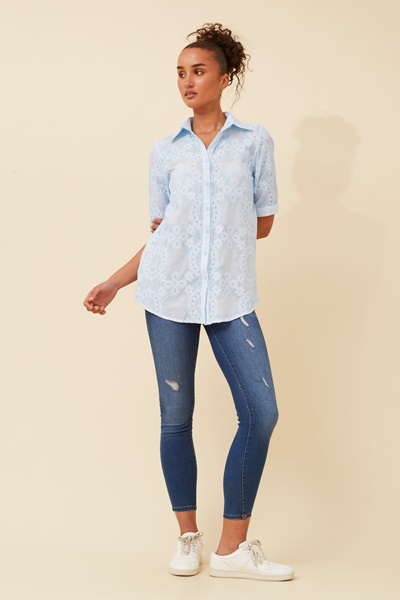 ELKIN EMBROIDERED SHIRT