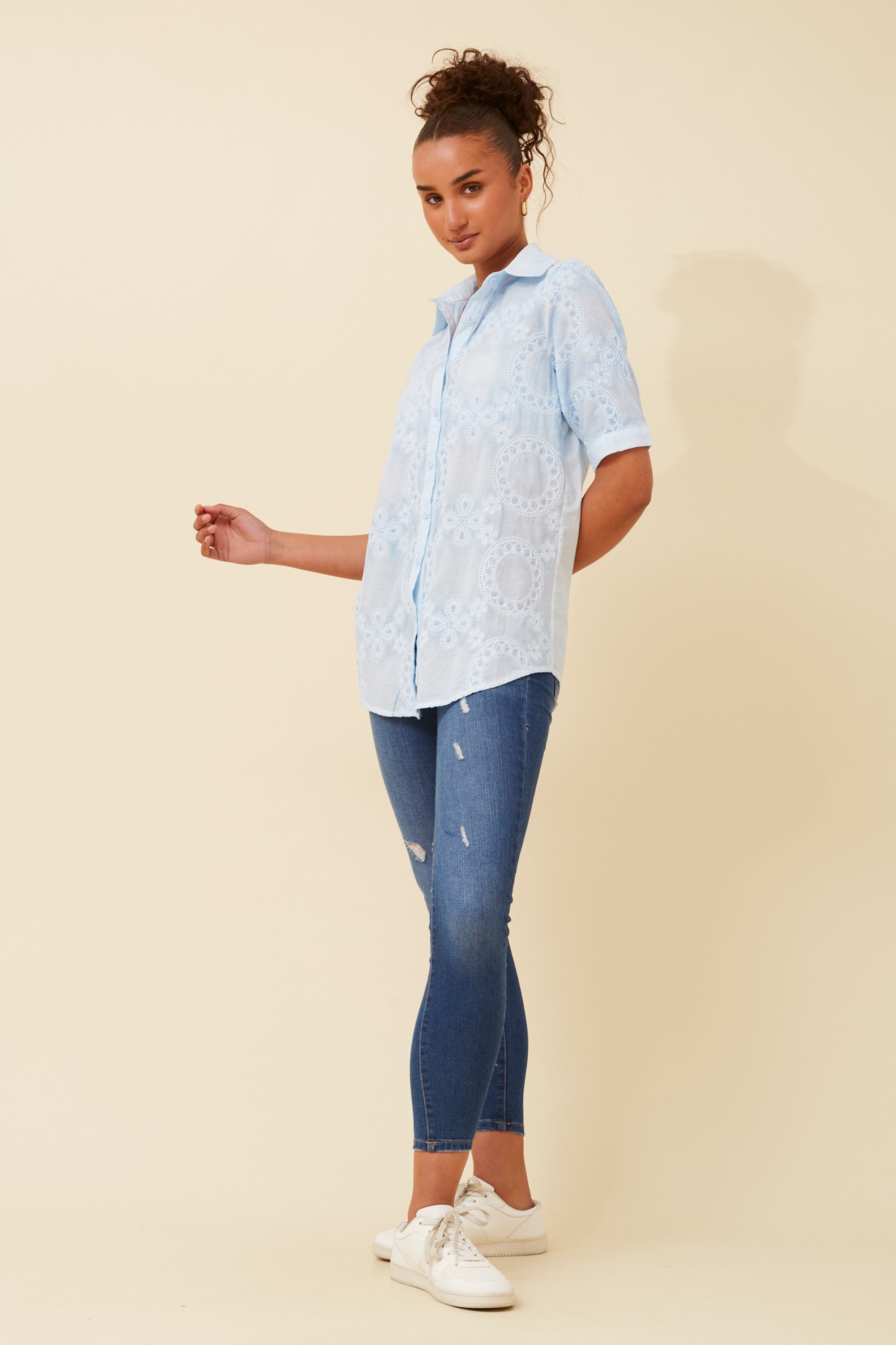 ELKIN EMBROIDERED SHIRT