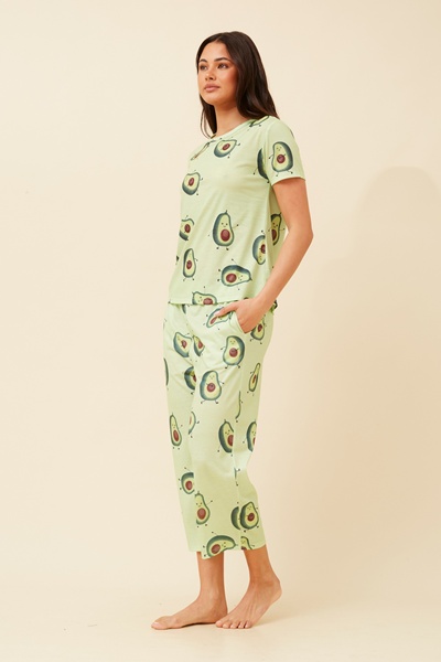 ELLARA AVOCADO PYJAMA SET
