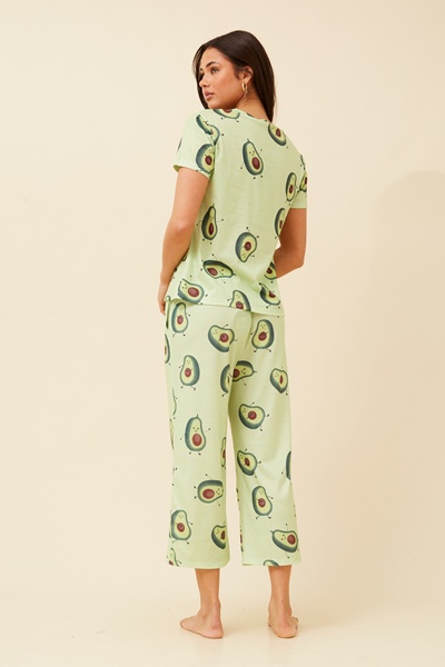 ELLARA AVOCADO PYJAMA SET