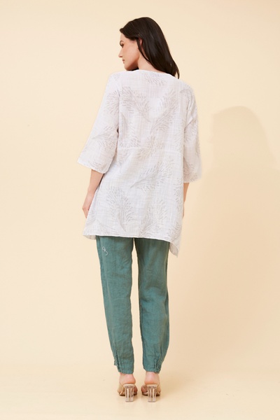 ELOISA ABSTRACT PRINT TOP