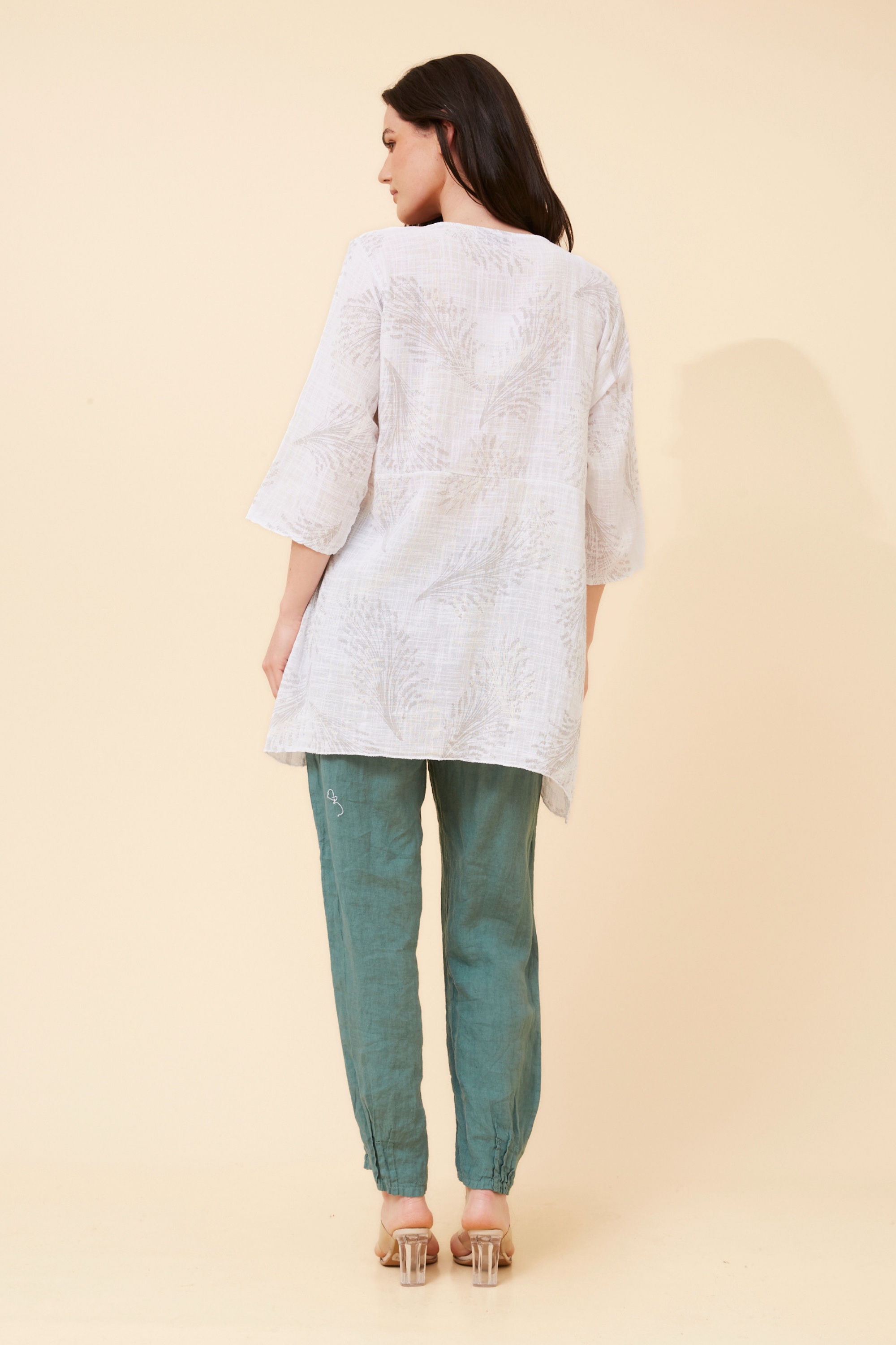 ELOISA ABSTRACT PRINT TOP