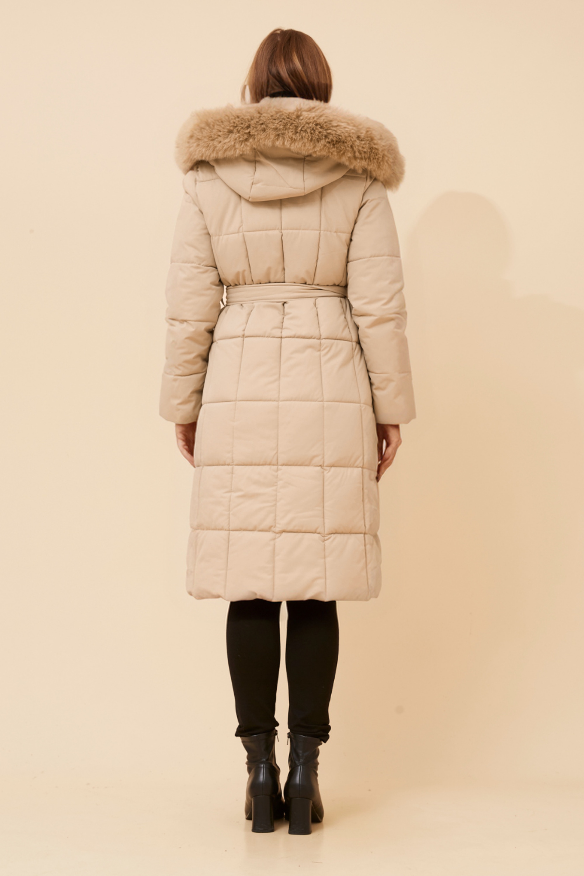 ELVERA SOLID PUFFER COAT