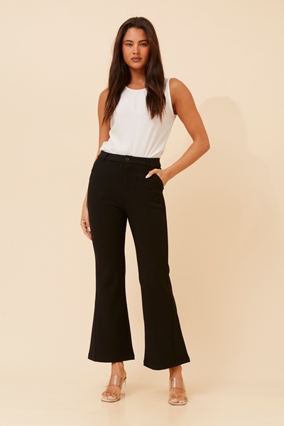 ELVISA FLARED LEG PANTS