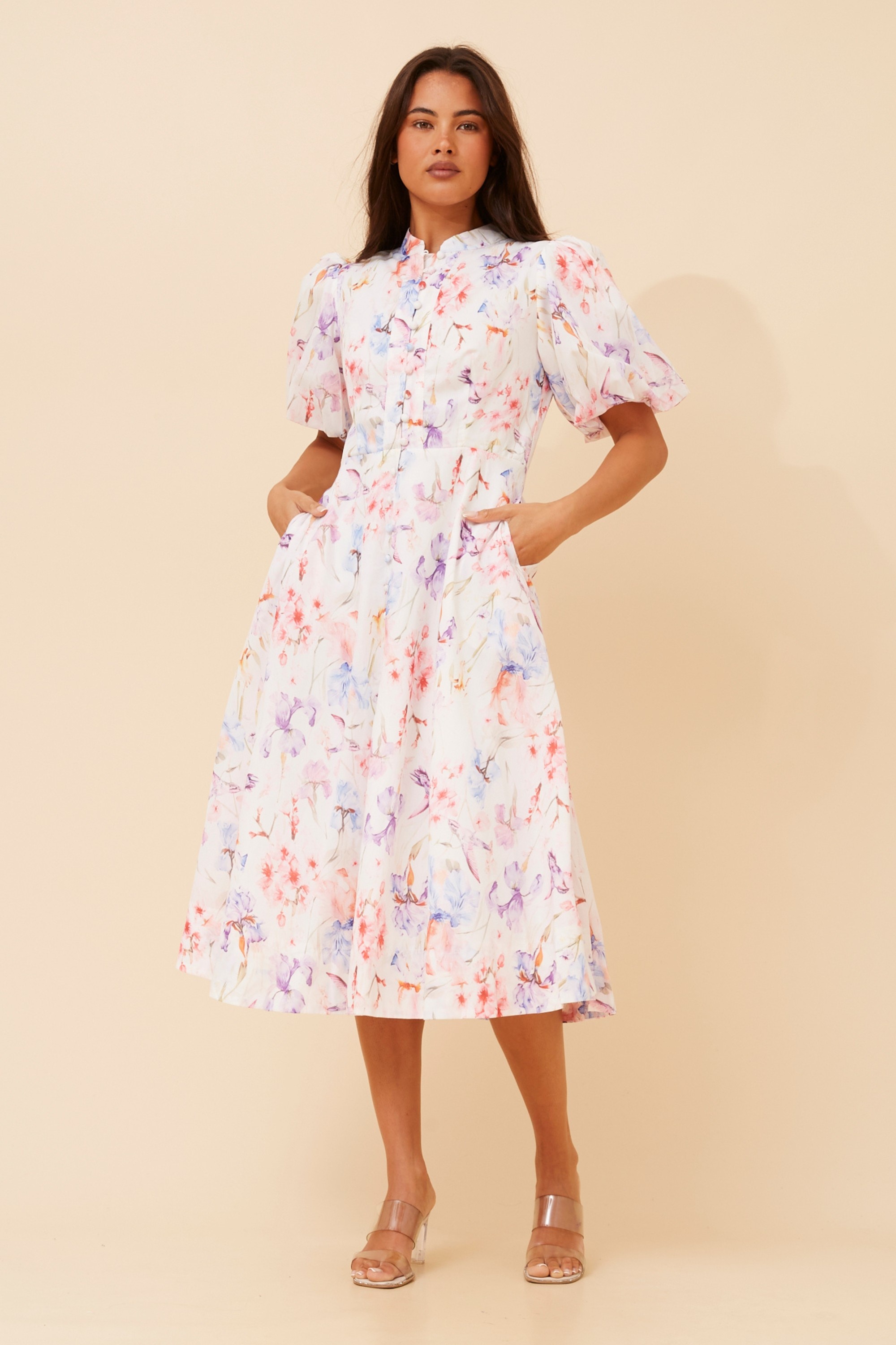 EMAIS FLORAL PRINT DRESS