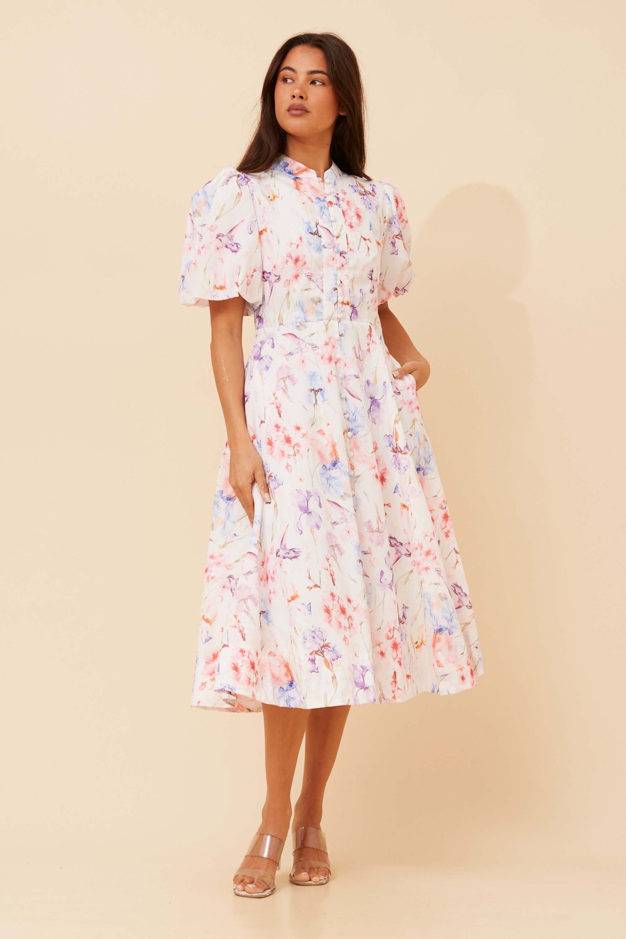 EMAIS FLORAL PRINT DRESS