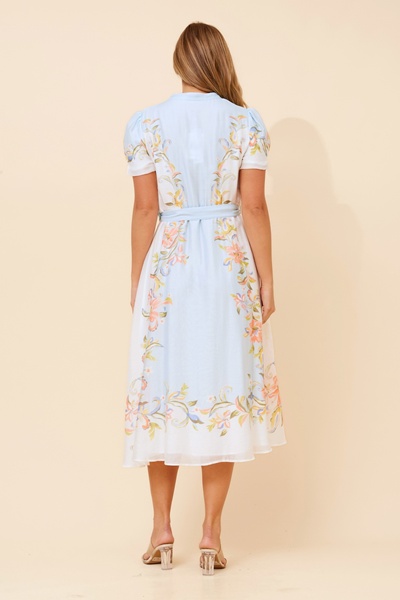 EMBRACE FLORAL MIDI DRESS