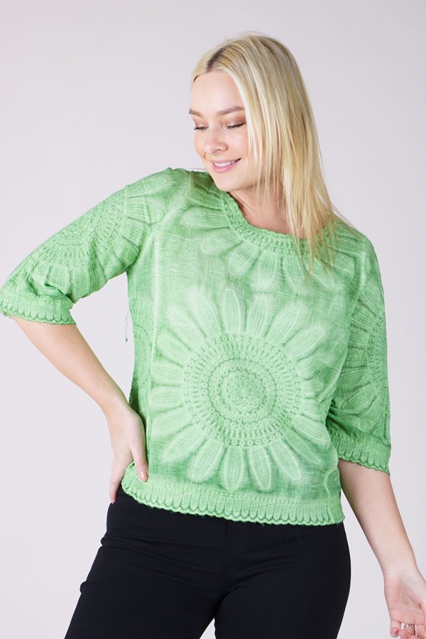 EMBROIDERY TOP EMBROIDERY TOP