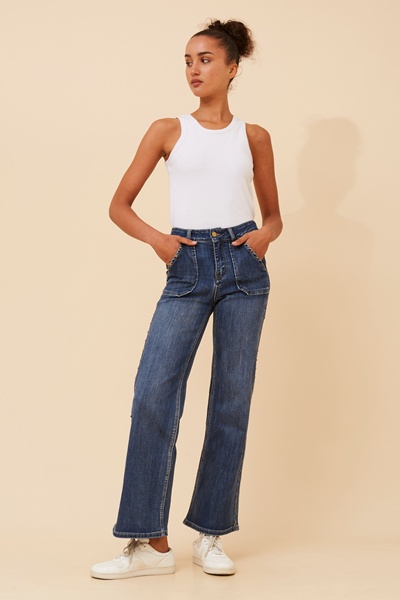 EMMETT BOOTCUT DENIM PANTS