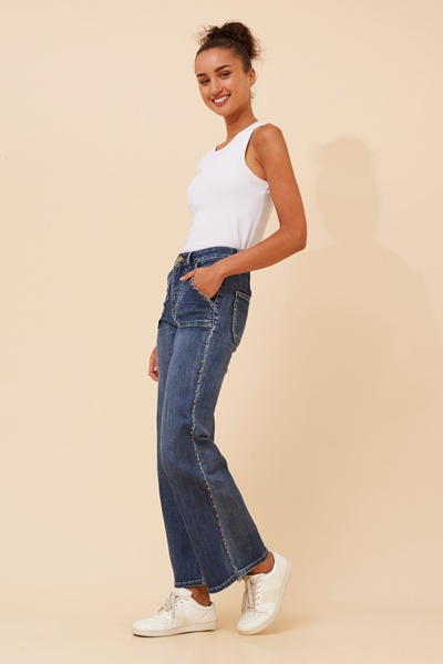 EMMETT BOOTCUT DENIM PANTS