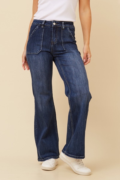 EMMETT BOOTCUT DENIM PANTS